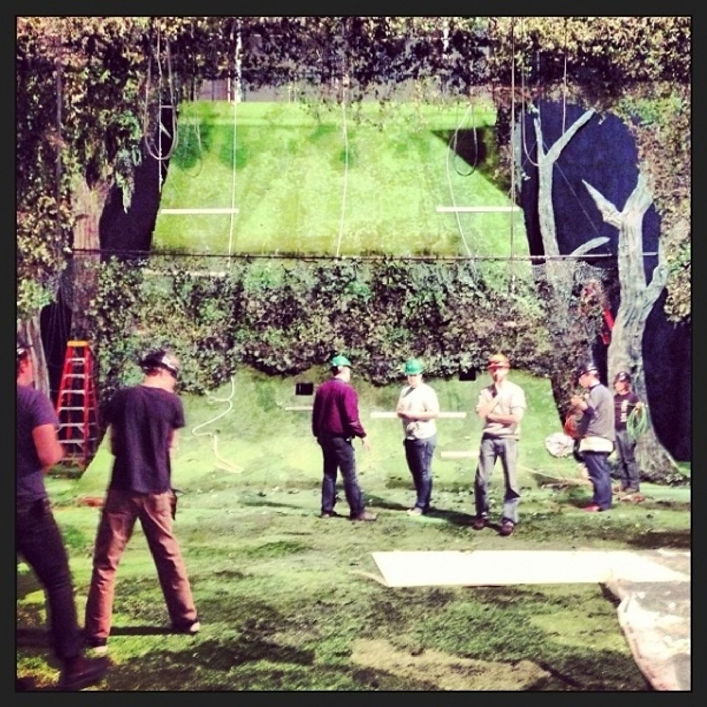 Photo Flash: First Look at Rehearsals for A.R.T.'s THE HEART OF ROBIN HOOD  Image