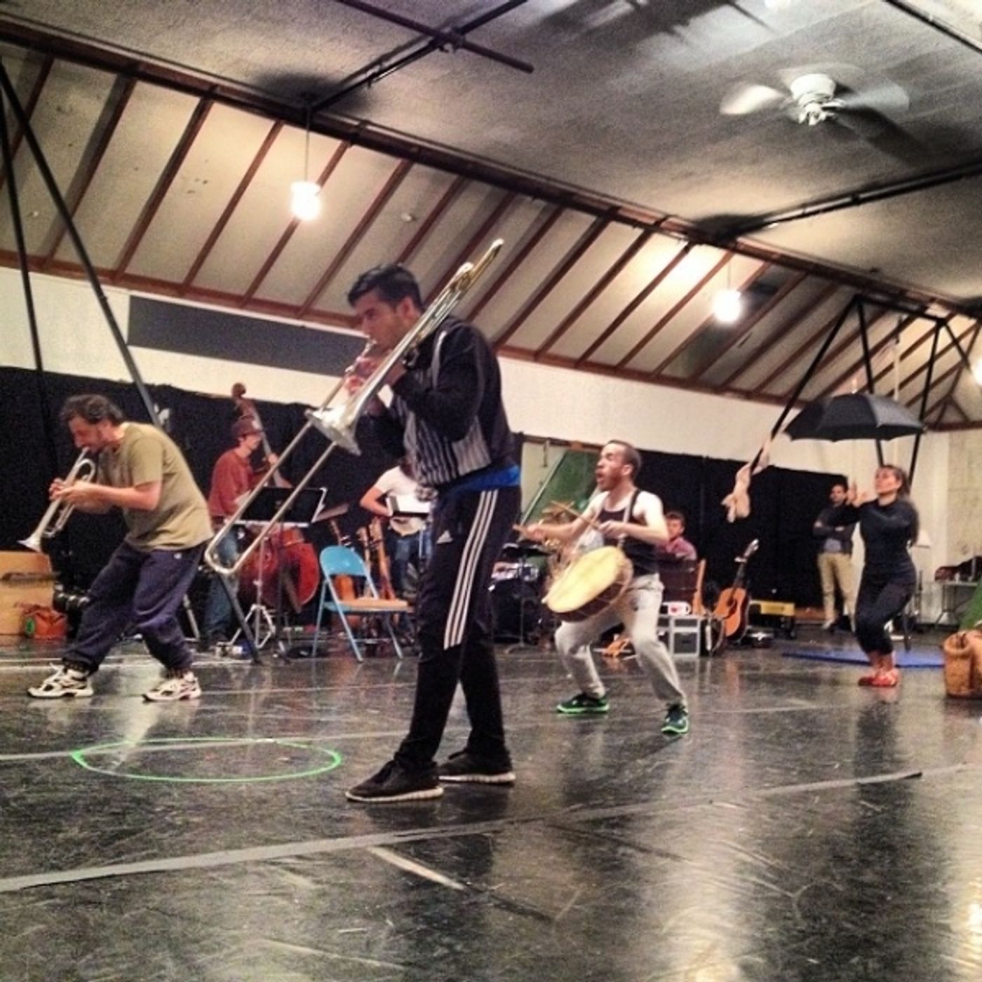 Photo Flash: First Look at Rehearsals for A.R.T.'s THE HEART OF ROBIN HOOD  Image
