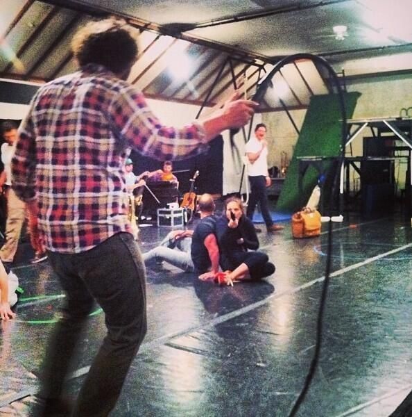 Photo Flash: First Look at Rehearsals for A.R.T.'s THE HEART OF ROBIN HOOD  Image