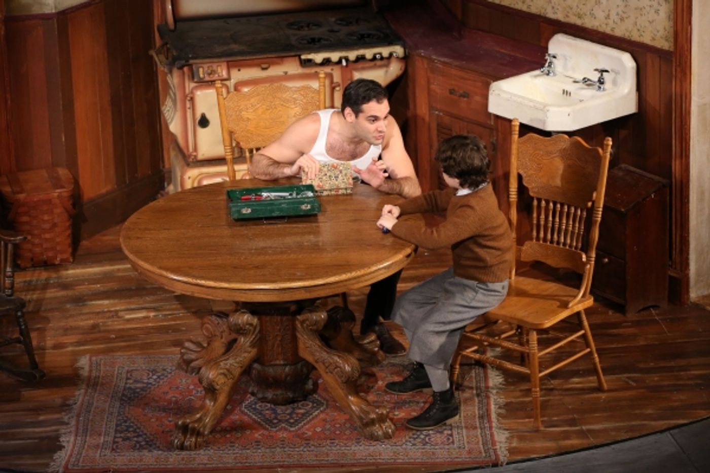 Photo Flash: National Yiddish Theatre - Folksbiene's LIES MY FATHER TOLD ME, Now Playing Through 12/15  Image