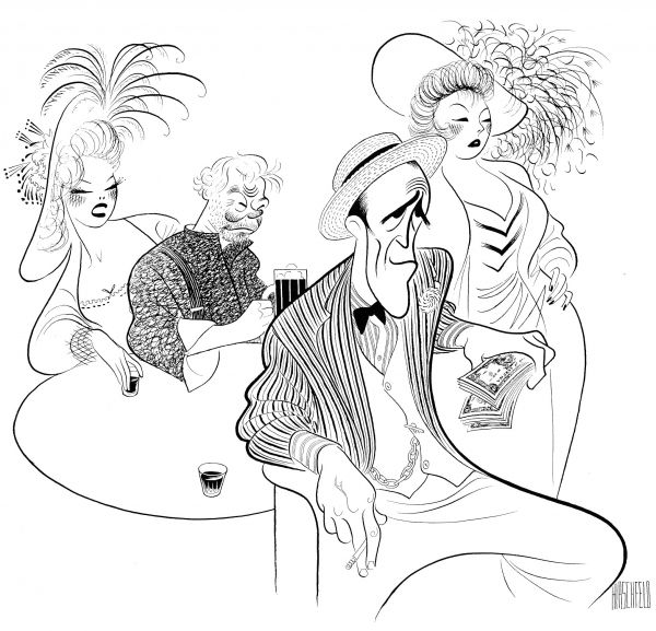 Photo Flash: Marlon Brando, Arthur Miller & More Immortalized by Hirschfeld; First Look at NYPL's THE LINE KING Exhibit! — photo 15 of 22