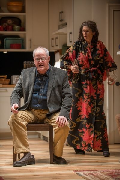 Christopher (ensemble member Fran Guinan) and Beth (ensemble member Molly Regan) get  Photo