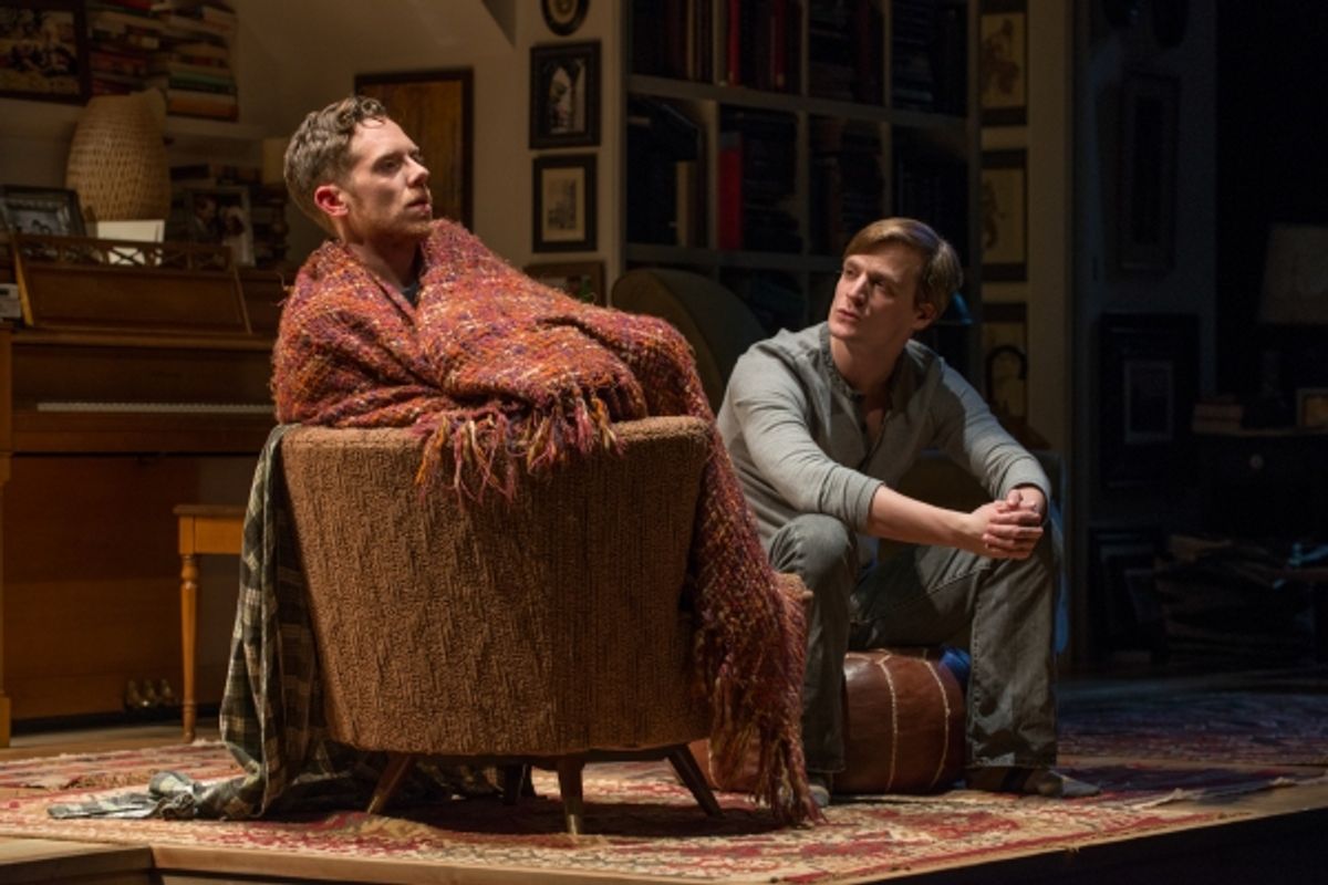 Daniel (Steve Haggard) and Billy (John McGinty)  at 