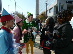 L to R: Savannah May as Salty Snow, Alexa Margo as Peppermint Stix & Jason Broussard  Photo