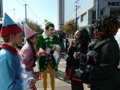 L to R: Savannah May as Salty Snow, Alexa Margo as Peppermint Stix & Jason Broussard  Photo