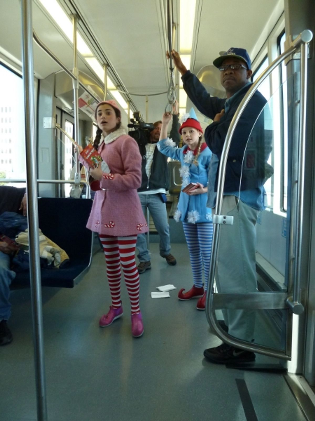 Alexa Margo as Peppermint Stix & Savannah May as Salty Snow. at 