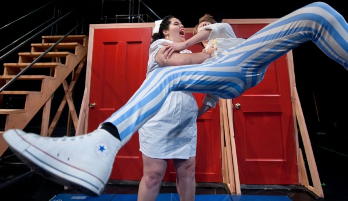 Meleana Felton, Conner Gillooly at 