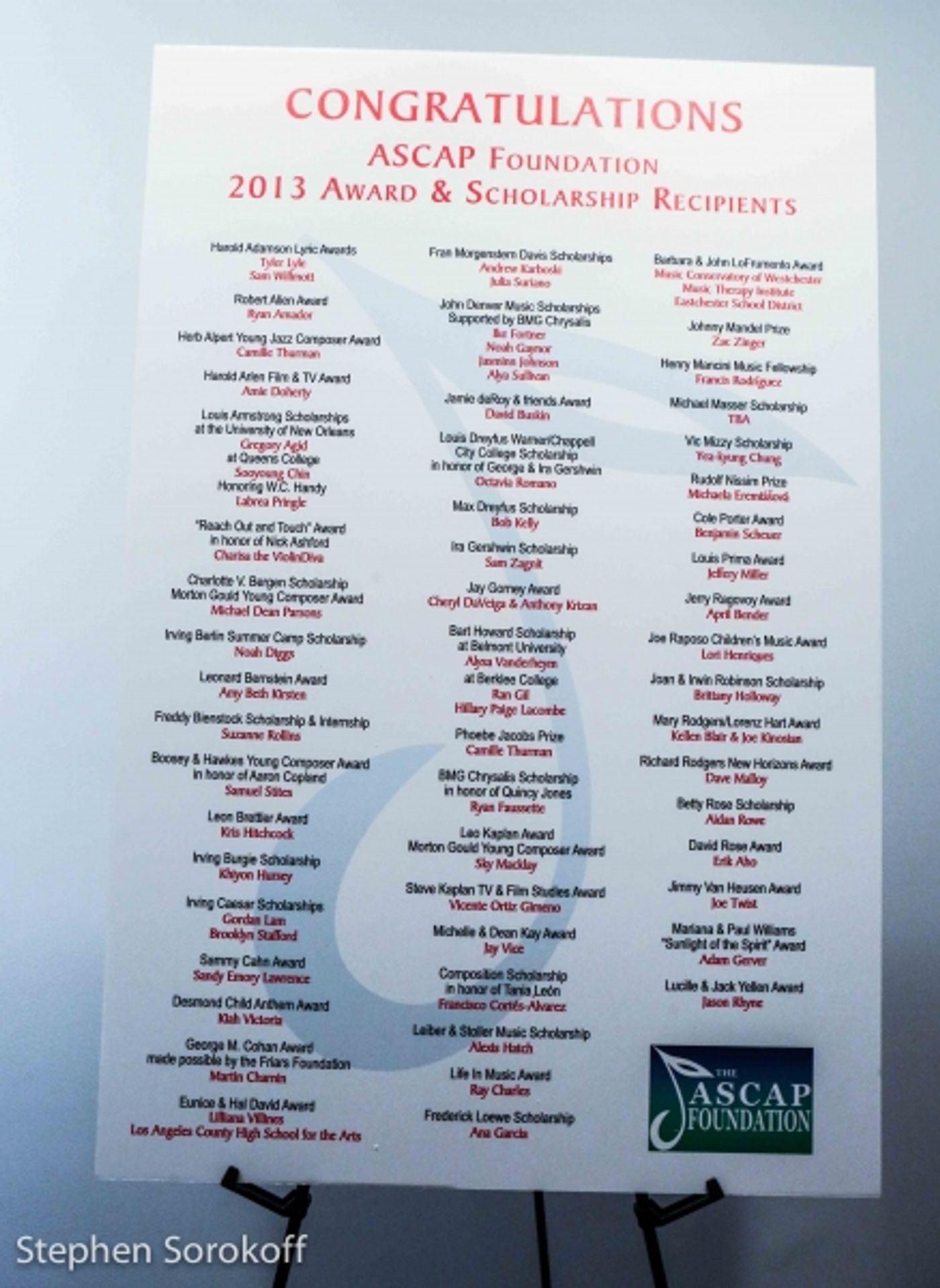 Photo Coverage: Martin Charnin Honored with ASCAP Foundation's George M. Cohan Award  Image