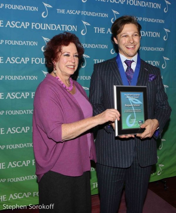 Kren Sherry & Benjamin Scheuer, Cole Porter Award Photo