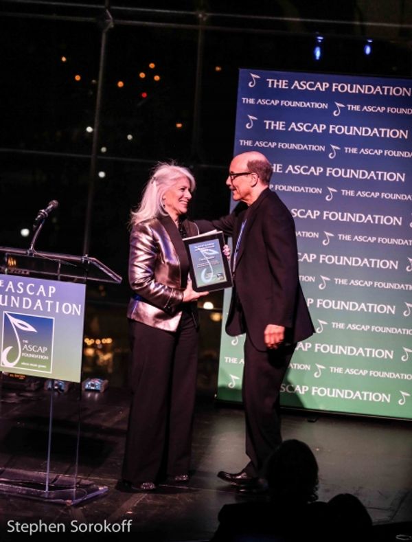 Jamie deRoy & David Buskin, Jamie deRoy & Friends Award Photo