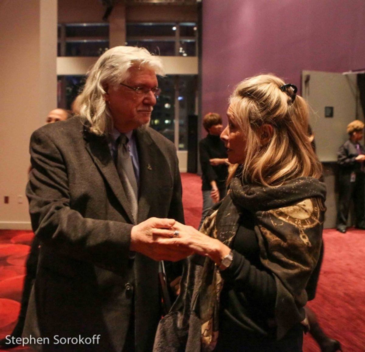 Martin Charnin & eda Sorokoff at 