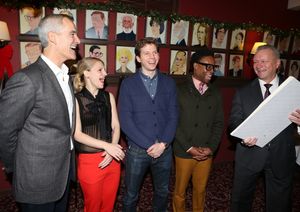 Jerry Mitchell, Annaleigh Ashford, Stark Sands, Billy Porter and Max Klimaviciius  Photo