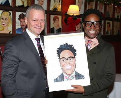 Max Klimaviciius & Billy Porter  Photo