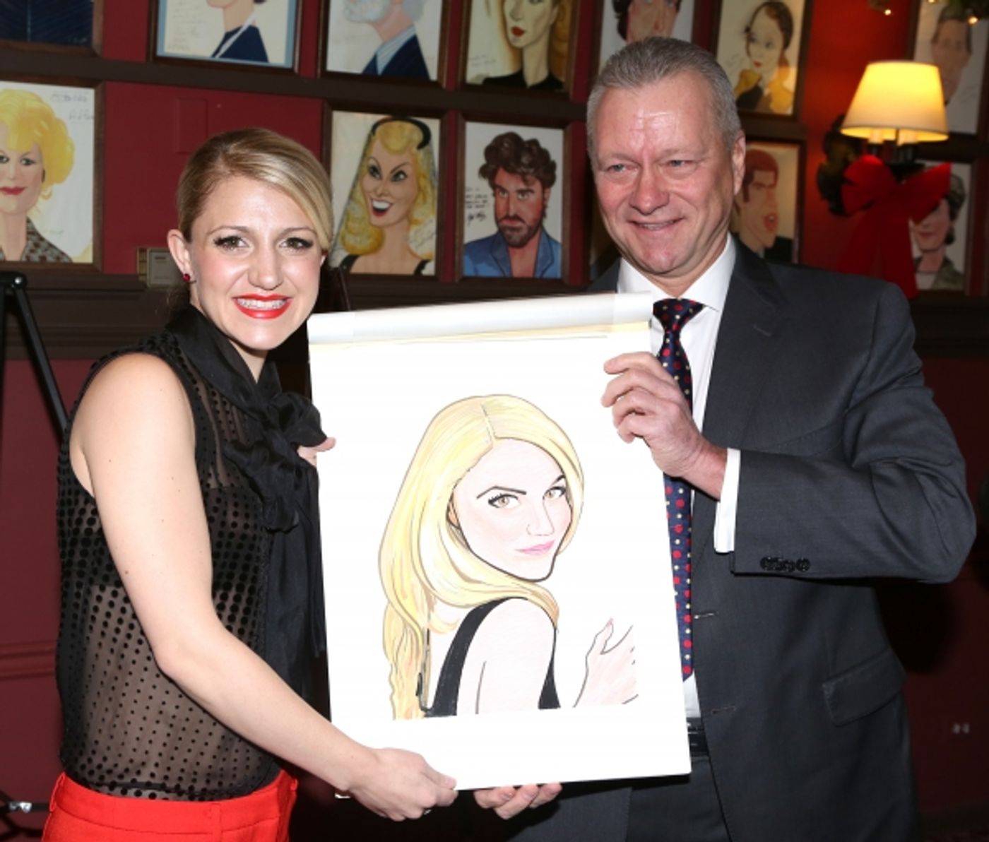 Photo Coverage: KINKY BOOTS' Billy Porter, Stark Sands, Annaleigh Ashford & Jerry Mitchell Unveil Sardi's Portraits! Photo Coverage: KINKY BOOTS' Billy Porter, Stark Sands, Annaleigh Ashford & Jerry Mitchell Unveil Sardi's Portraits! Image
