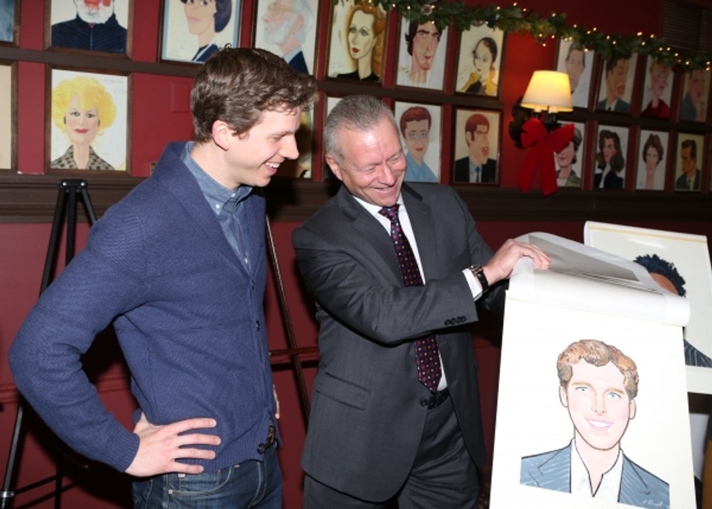 Photo Coverage: KINKY BOOTS' Billy Porter, Stark Sands, Annaleigh Ashford & Jerry Mitchell Unveil Sardi's Portraits! Photo Coverage: KINKY BOOTS' Billy Porter, Stark Sands, Annaleigh Ashford & Jerry Mitchell Unveil Sardi's Portraits! Image