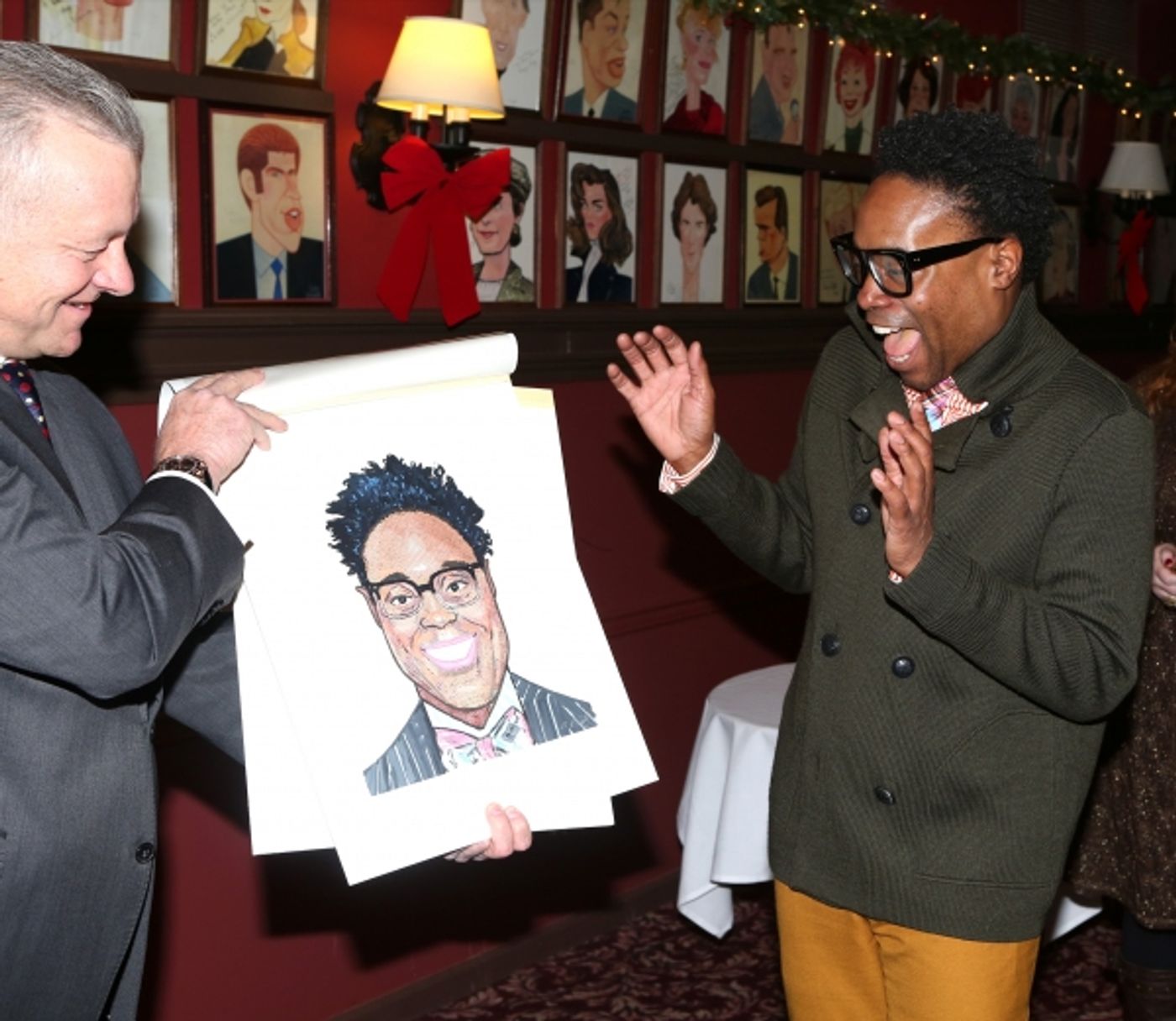 Photo Coverage: KINKY BOOTS' Billy Porter, Stark Sands, Annaleigh Ashford & Jerry Mitchell Unveil Sardi's Portraits! Photo Coverage: KINKY BOOTS' Billy Porter, Stark Sands, Annaleigh Ashford & Jerry Mitchell Unveil Sardi's Portraits! Image