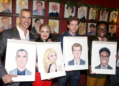 Jerry Mitchell, Annaleigh Ashford, Stark Sands and Billy Porter  Photo