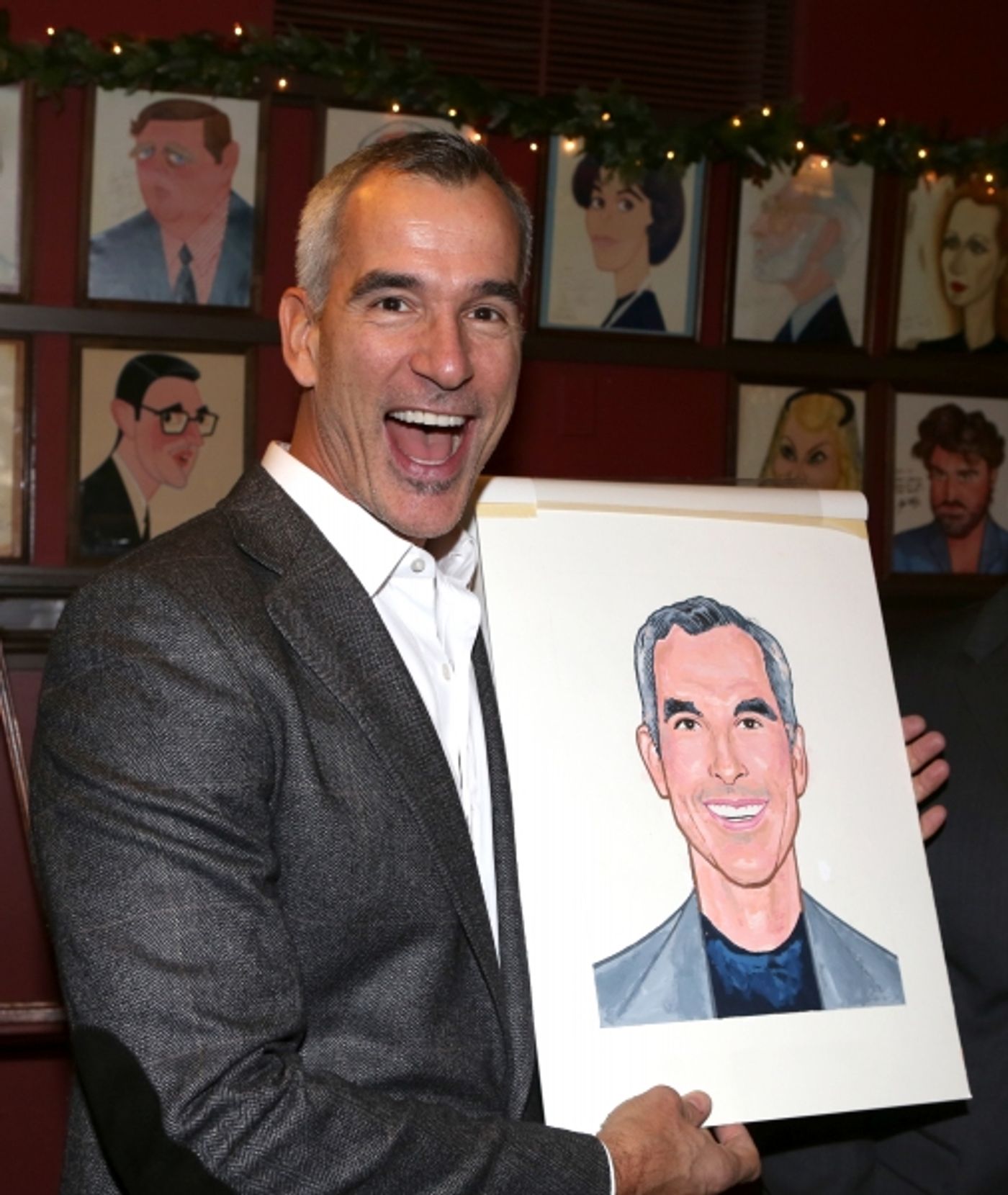 Photo Coverage: KINKY BOOTS' Billy Porter, Stark Sands, Annaleigh Ashford & Jerry Mitchell Unveil Sardi's Portraits!  Image