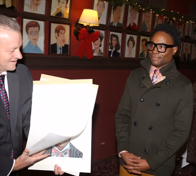 Max Klimaviciius & Billy Porter  Photo