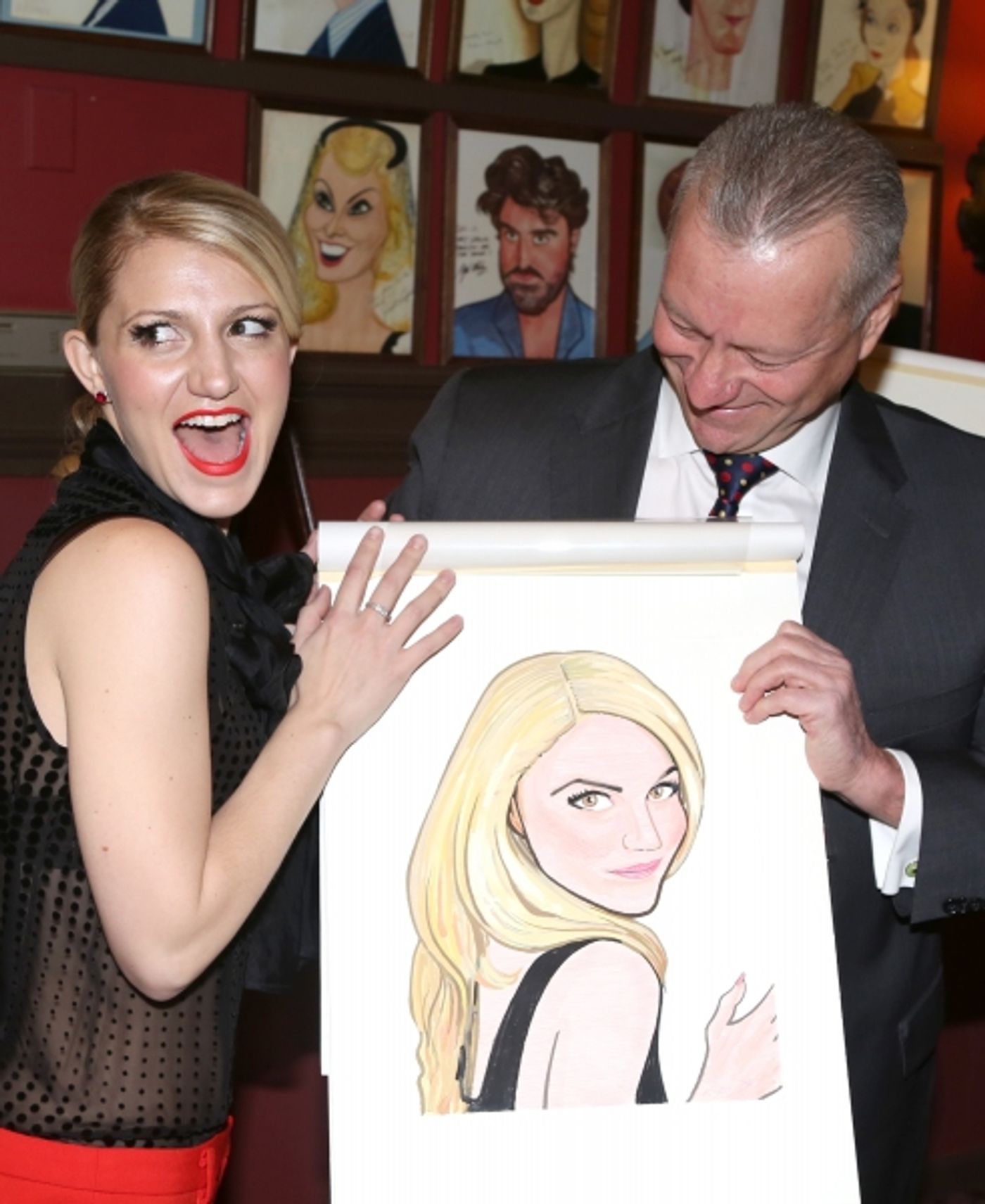 Photo Coverage: KINKY BOOTS' Billy Porter, Stark Sands, Annaleigh Ashford & Jerry Mitchell Unveil Sardi's Portraits! Photo Coverage: KINKY BOOTS' Billy Porter, Stark Sands, Annaleigh Ashford & Jerry Mitchell Unveil Sardi's Portraits! Image