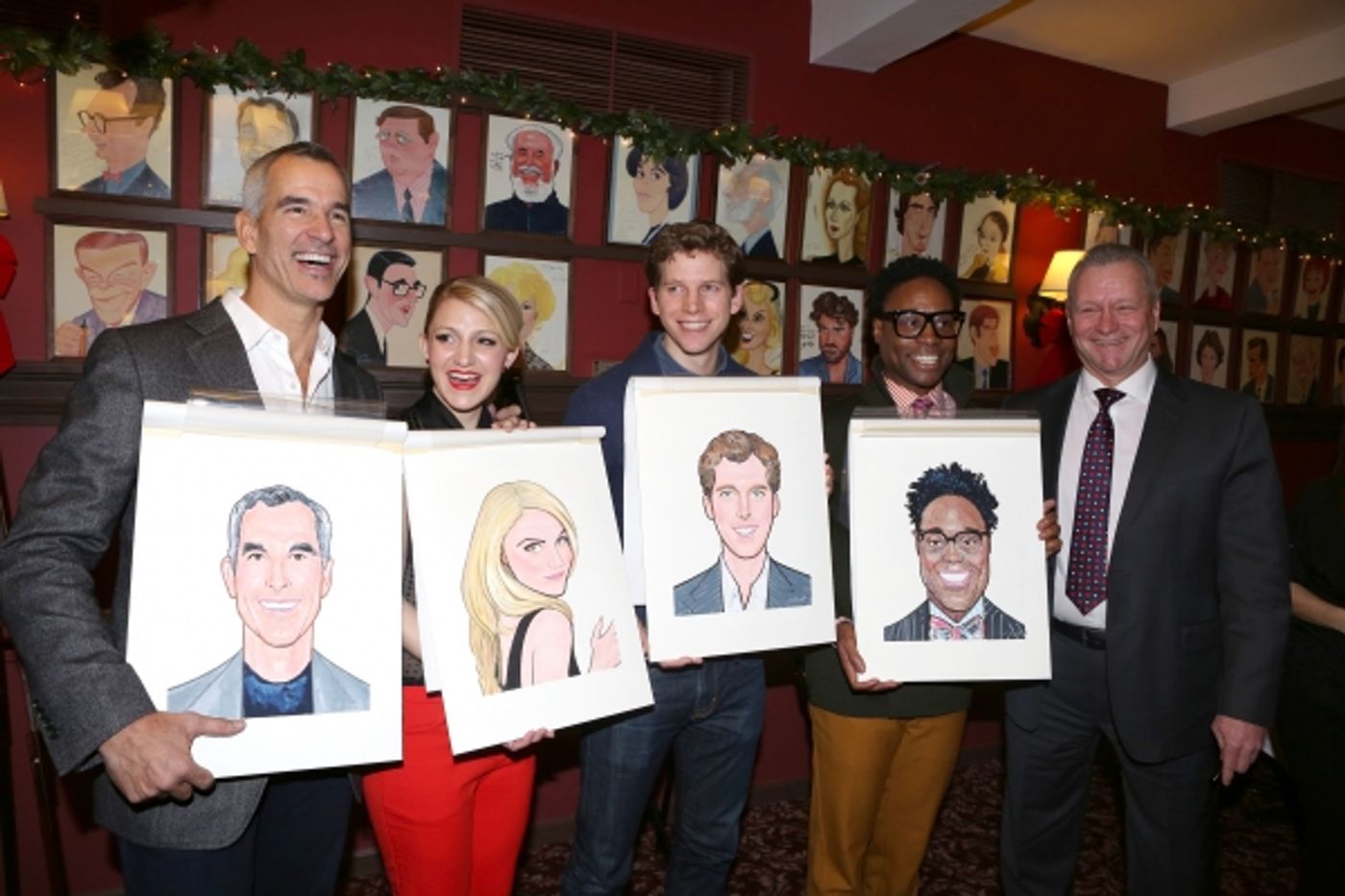 Photo Coverage: KINKY BOOTS' Billy Porter, Stark Sands, Annaleigh Ashford & Jerry Mitchell Unveil Sardi's Portraits! Photo Coverage: KINKY BOOTS' Billy Porter, Stark Sands, Annaleigh Ashford & Jerry Mitchell Unveil Sardi's Portraits! Image