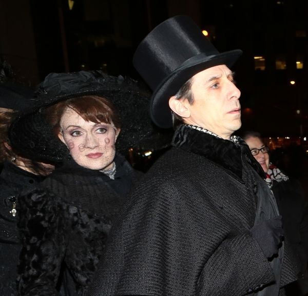 Photo Coverage: A GENTLEMAN'S GUIDE TO LOVE AND MURDER Cast Has Afternoon Tea at Downton Abbey Food Truck! — photo 19 of 43