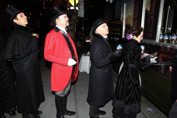 Photo Coverage: A GENTLEMAN'S GUIDE TO LOVE AND MURDER Cast Has Afternoon Tea at Downton Abbey Food Truck! — photo 18 of 43
