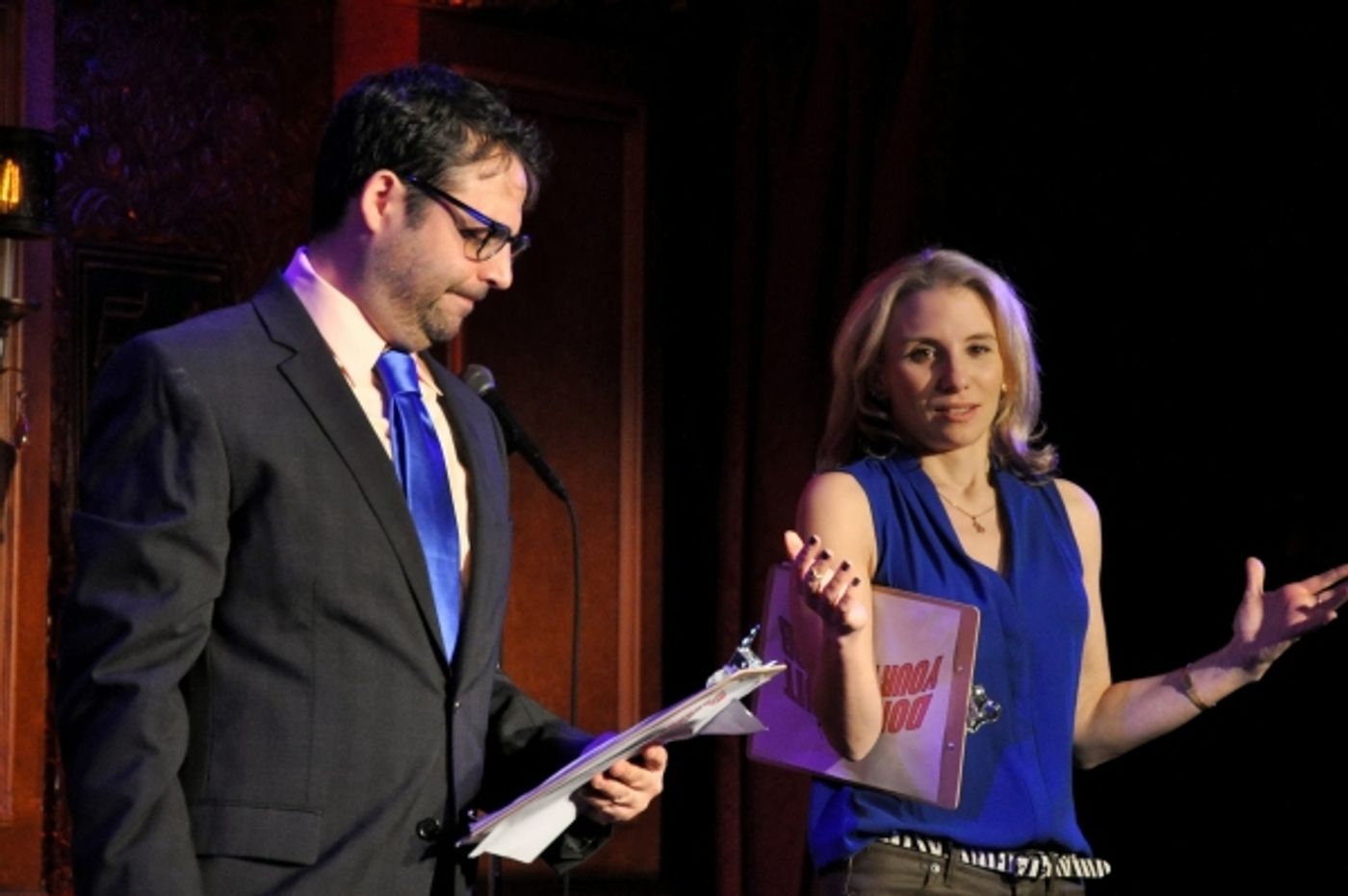 Photo Flash: Zachary Levi, Hunter Foster & More in DON'T QUITE YOUR NIGHT JOB  Image