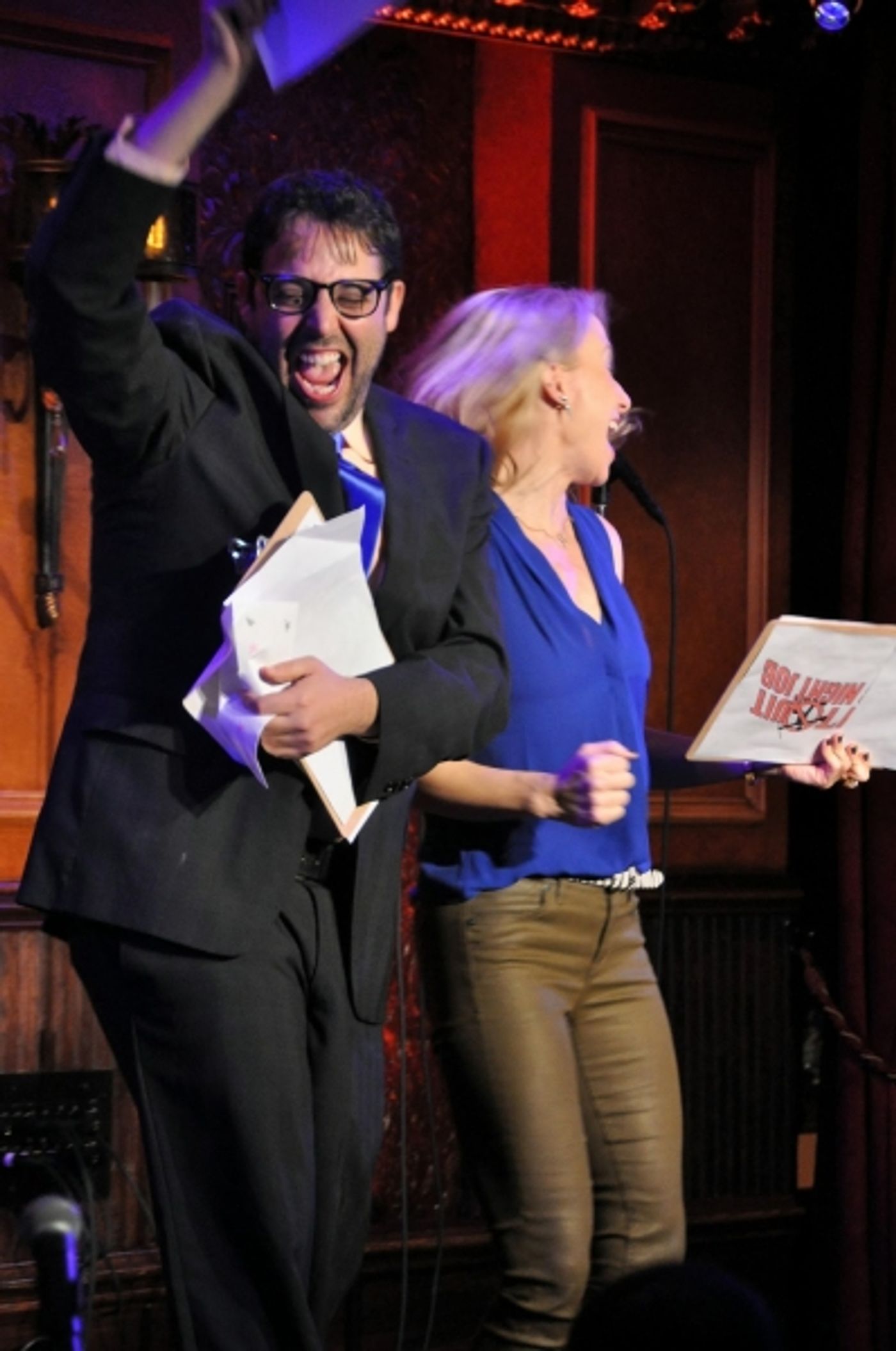 Photo Flash: Zachary Levi, Hunter Foster & More in DON'T QUITE YOUR NIGHT JOB  Image