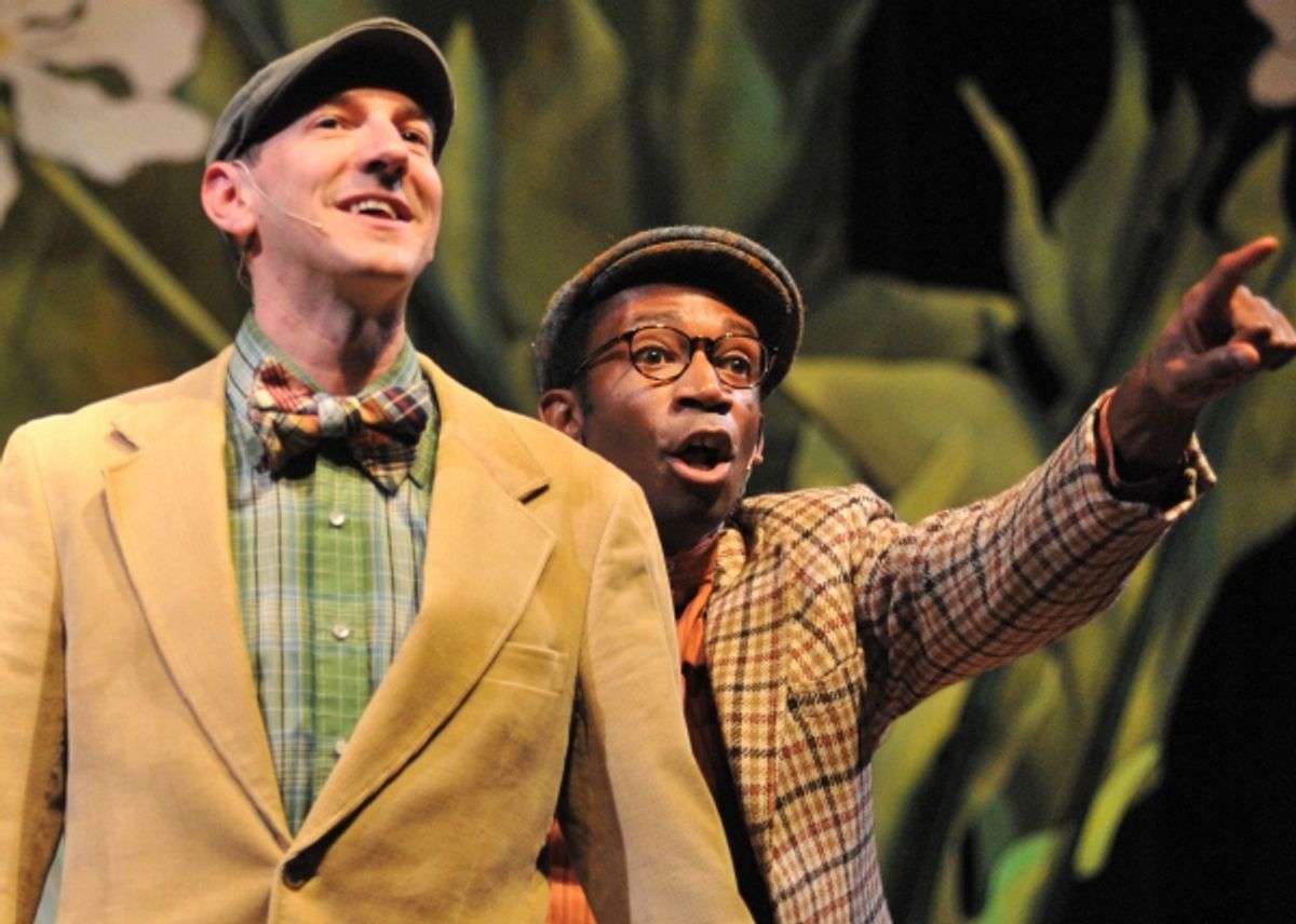 Derek Travis Collard (Frog) and Anthony Rollins-Mullens (Toad) at 