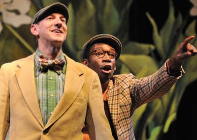 Derek Travis Collard (Frog) and Anthony Rollins-Mullens (Toad) Photo