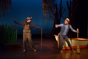 Mike Faist as Mole and Justin Keyes as the Water Rat @ BroadwayWorld Mike Faist as Mole and Justin Keyes as the Water Rat Photo