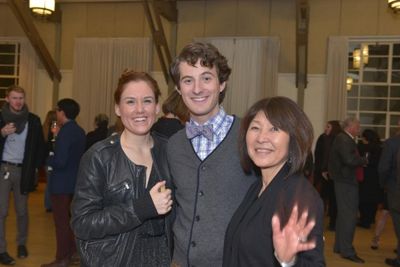 Emily Koch (who played Ã¢â‚¬Å“JoÃ¢â‚¬Â), with Matt Dengler (Ã¢â® Photo