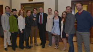 The entire cast with director Robert Kelley @ BroadwayWorld The entire cast with director Robert Kelley Photo