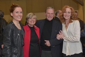 Emily Koch (who starred as Ã¢â‚¬Å“JoÃ¢â‚¬Â) with producers Tom and  Photo