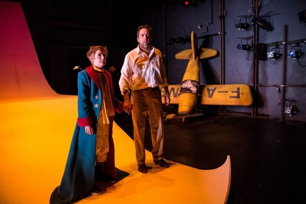Amelia Hefferon (Little Prince) and Ian Barford (Aviator) Photo