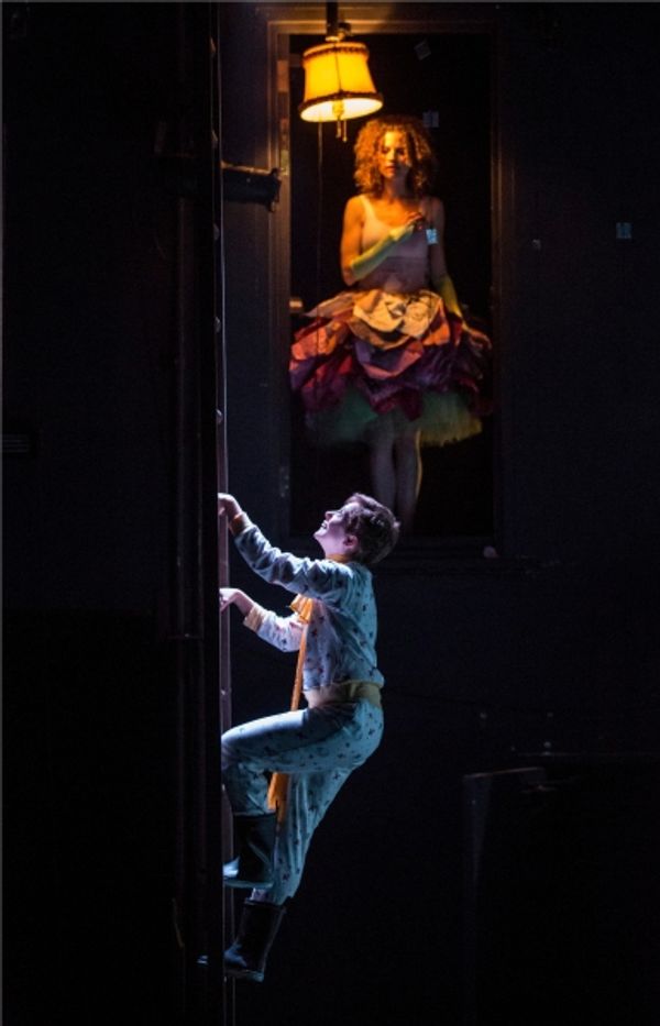 Amelia Hefferon (Little Prince) and Louise Lamson (Rose) Photo