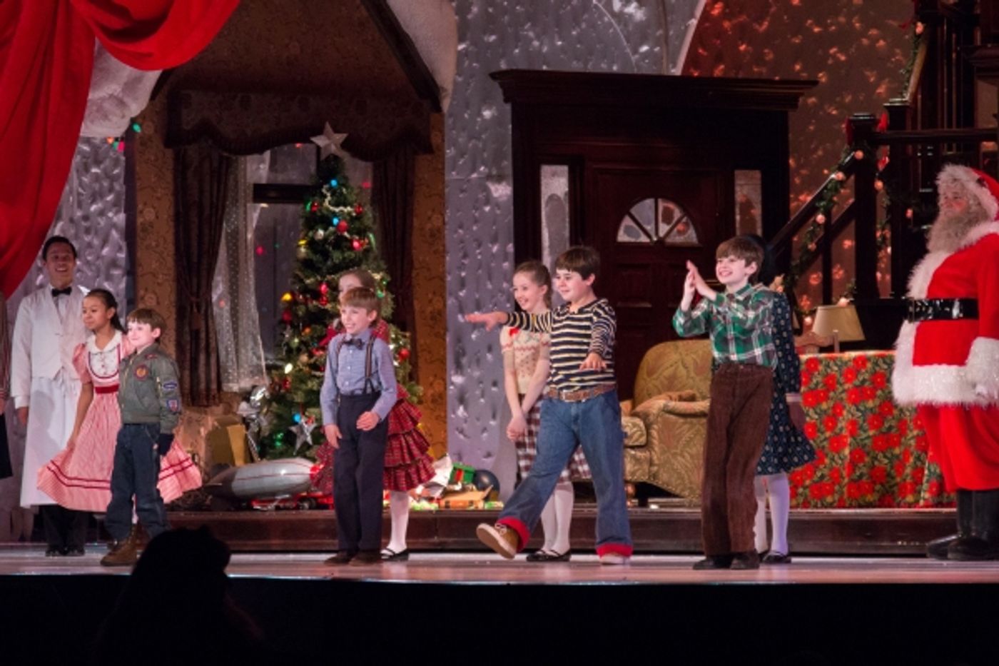 Photo Coverage: A CHRISTMAS STORY Returns to NYC! Inside the Opening Night Curtain Call Image