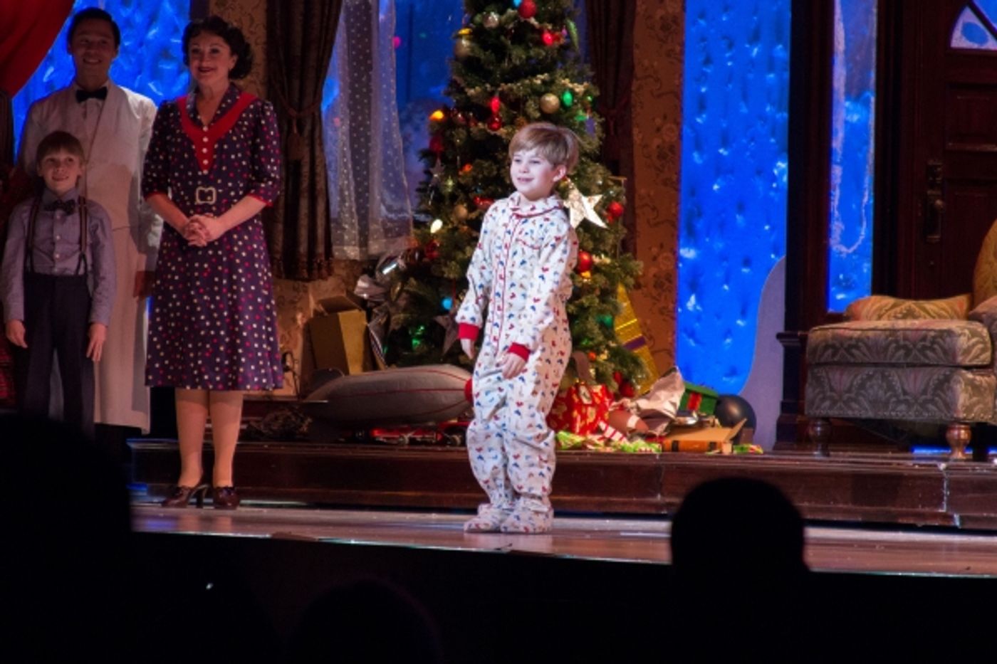Photo Coverage: A CHRISTMAS STORY Returns to NYC! Inside the Opening Night Curtain Call Image