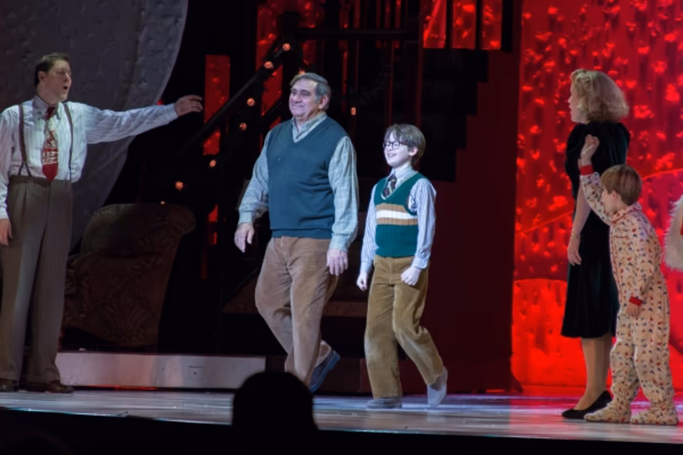 Photo Coverage: A CHRISTMAS STORY Returns to NYC! Inside the Opening Night Curtain Call Image