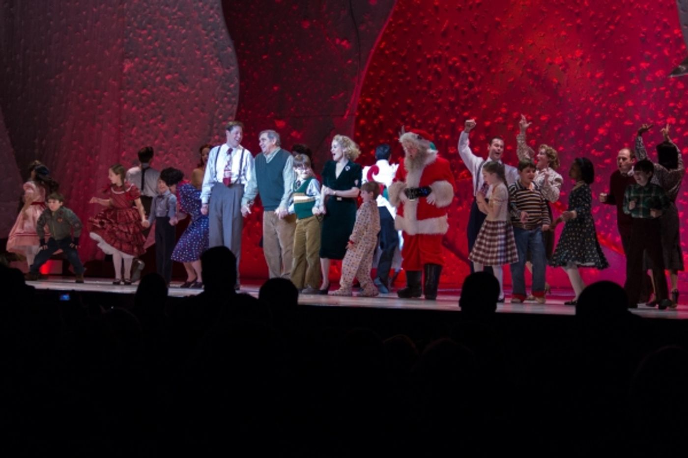 Photo Coverage: A CHRISTMAS STORY Returns to NYC! Inside the Opening Night Curtain Call Image