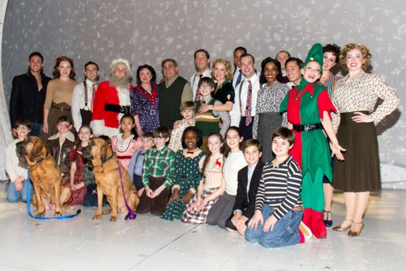 Photo Coverage: A CHRISTMAS STORY Returns to NYC! Inside the Opening Night Curtain Call Image