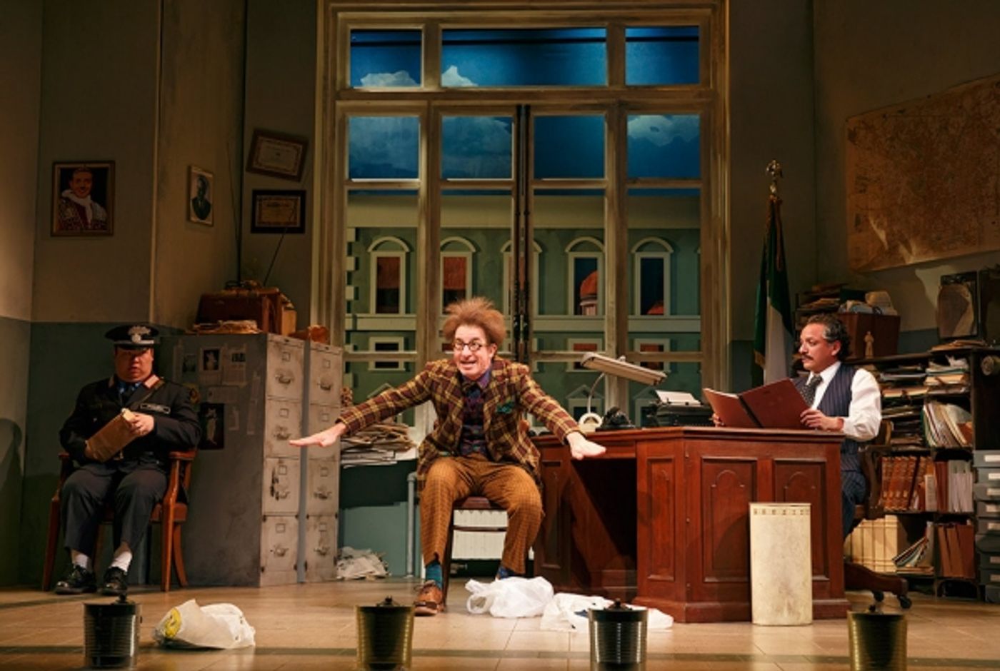 Photo Flash: First Look at Steven Epp, Liam Craig and More in ACCIDENTAL DEATH OF AN ANARCHIST  Image