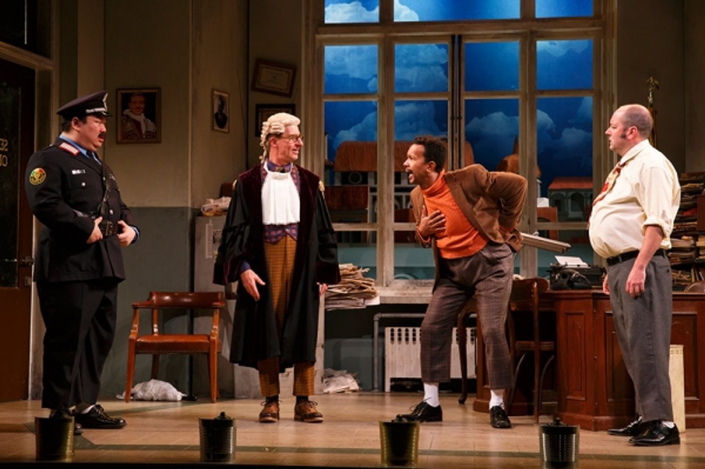 Photo Flash: First Look at Steven Epp, Liam Craig and More in ACCIDENTAL DEATH OF AN ANARCHIST  Image