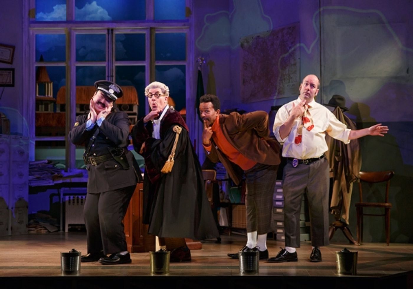 Photo Flash: First Look at Steven Epp, Liam Craig and More in ACCIDENTAL DEATH OF AN ANARCHIST  Image