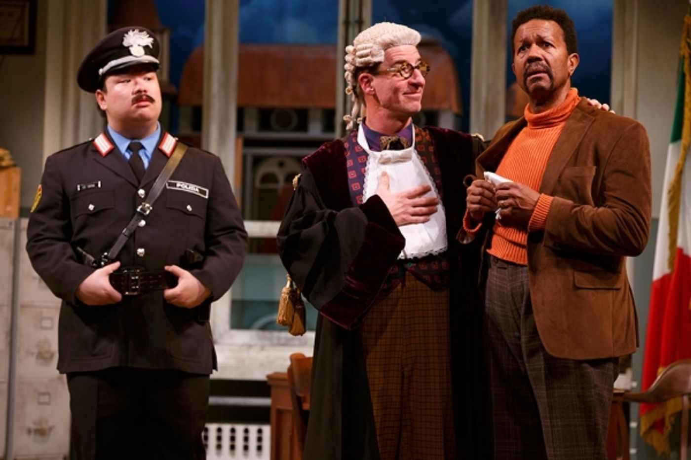 Photo Flash: First Look at Steven Epp, Liam Craig and More in ACCIDENTAL DEATH OF AN ANARCHIST  Image