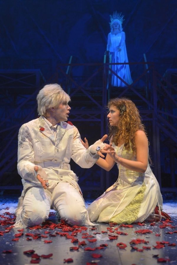 In the Snow Queen''s palace, Kai (Tim Homsley) and Gerda (Eryn Murman)reconnect as th Photo