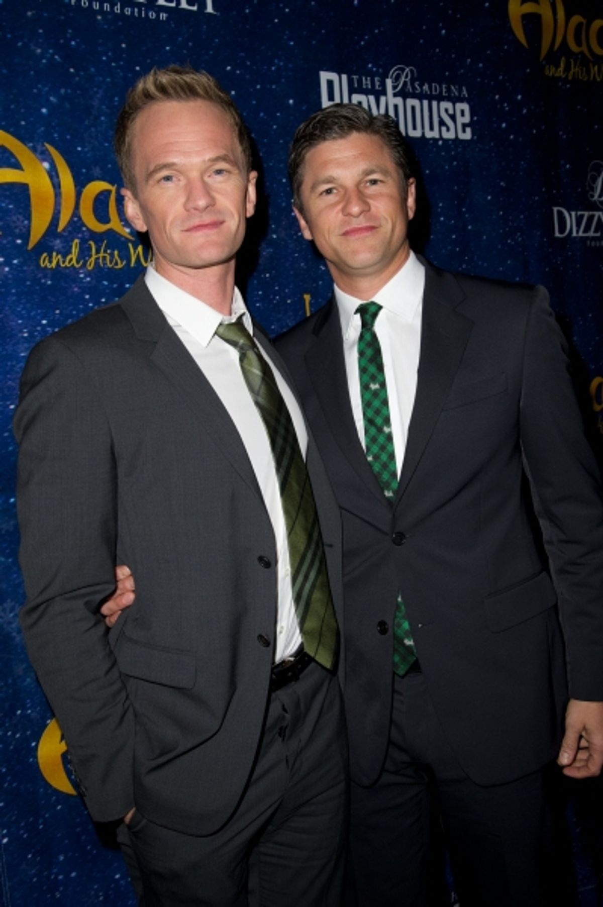 Neil Patrick Harris and David Burtka at 