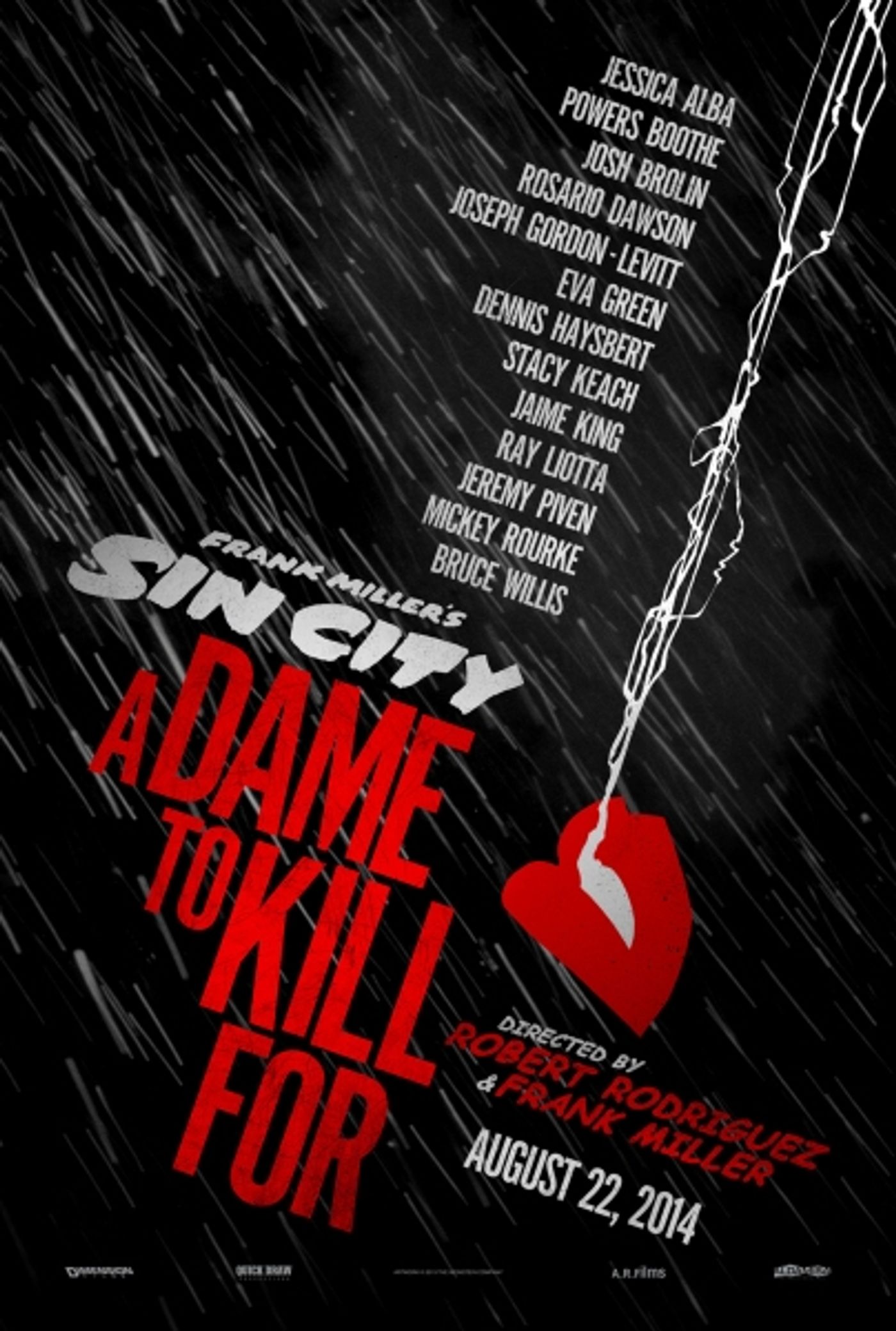 Photo Flash: Poster Art for SIN CITY: A DAME TO KILL FOR  Image