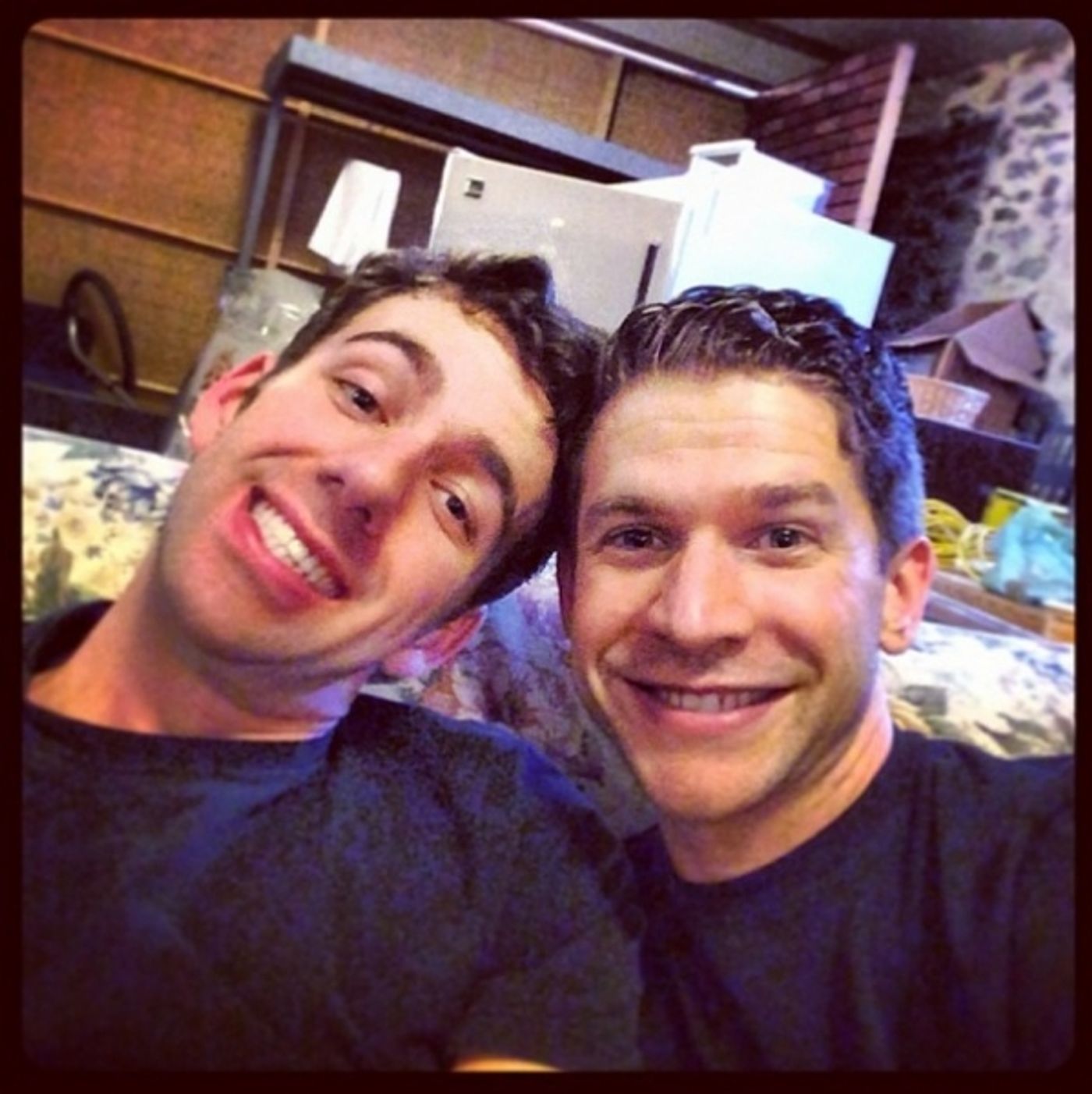 Photo Flash: Saturday Intermission Pics, Dec 14 - Men Alive Makes 'A Dwarf-us Line', BOOK OF MORMON's 'A Wreath of Franklin' and More!  Image